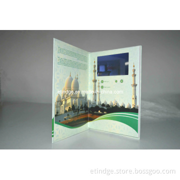 4.3" Video Book, Video Brochure, Hardback Edition Advertising Player